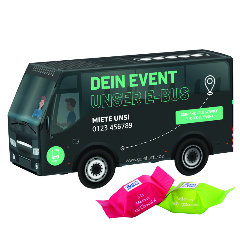 3D Präsent Bus — Ritter Sport
